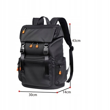 МУЖСКОЙ РЮКЗАК USB, ВОДОНЕПРОНИЦАЕМЫЙ РЮКЗАК ДЛЯ НОУТБУКА