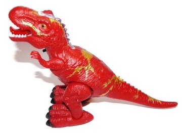 Mega Dinozaur T-Rex Chodzi Ryczy Świeci Znosi Jaja