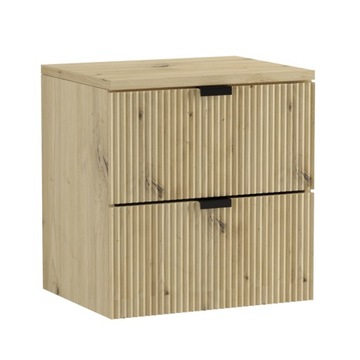 Szafka pod umywalkę dąb artisan 60 cm Willy