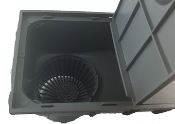 Osadnik rynnowy czyszczak rewizja studzienka szary