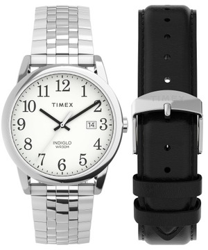 Timex Męski kwarcowy zegarek analogowy z paskiem