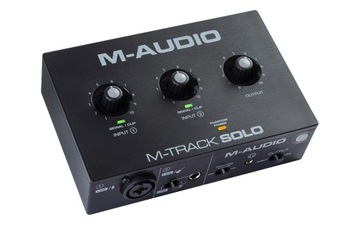 M-audio M-track Solo — аудиоинтерфейс USB