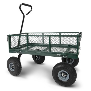 Садовая самосвальная тележка 100л Humberg HM-509