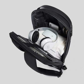 Противоугонный рюкзак Bange BG-7225 для ноутбука 15,6 дюйма с USB, серый