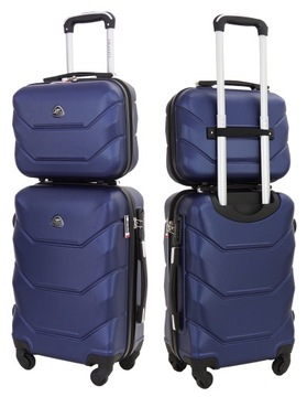 WALIZKA KABINOWA ZESTAW MAŁA + KUFEREK BAGAŻ 950