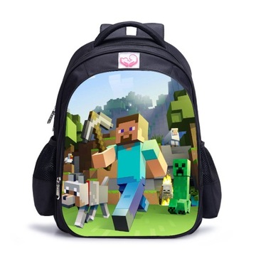 PLECAK SZKOLNY DLA DZIECI MINECRAFT
