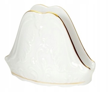 3604 SERWETNIK STOJĄCY ROCOCO PORCELANA PFP