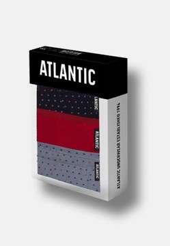 Трусы мужские ATLANTIC 3PAK classic, мультиупаковка 3MP