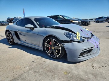 Porsche Cayman 718 2024 Porsche Cayman 2024r,. S,. 2.5L 2.5 Benzyna 355KM, zdjęcie 4