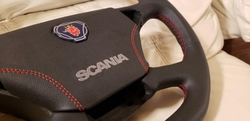 РУЛЕВОЕ КОЛЕСО SCANIA R, ОБРЕЗАННОЕ, ТЮНИНГОВАЯ КРЫШКА