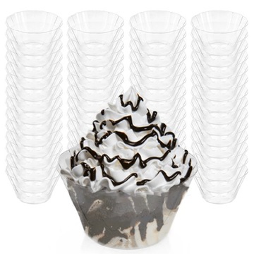 Pucharek transparentny DECO 170 ml 25 szt
