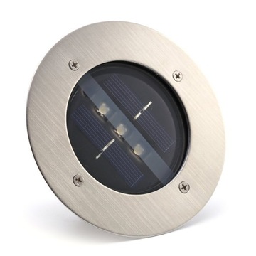 LAMPA SOLARNA NAJAZDOWA LED OGRODOWA GRUNTOWA