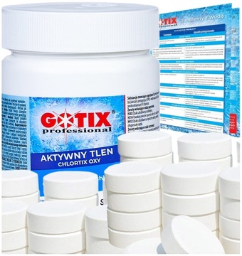 Aktywny Tlen do Basenu Jacuzzi Tabletki Chemia do Basenu bez Chloru 0,4KG