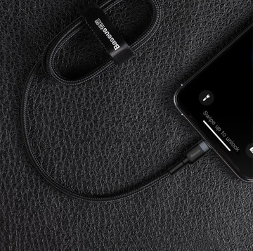 БЫСТРЫЙ КАБЕЛЬ USB C LIGHTNING 100 СМ BASEUS