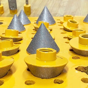 АЛМАЗНЫЙ КОНУС КОНУСНАЯ РЕЗЬБА 60 ГРАДУСОВ