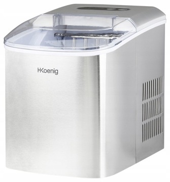 Kostkarka do lodu H.Koenig KB14 srebrny/szary 120 W