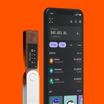 Кошелек Ledger Nano X для более чем 1100 криптовалют