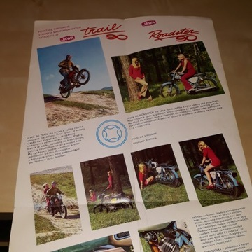 Jawa 90 Trail и 90 Roadster 1972 г.