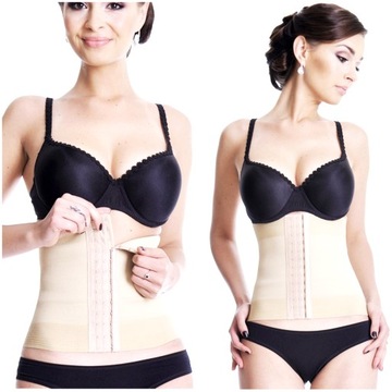 Orirose PAS mocno WYSZCZUPLAJĄCY brzuch modelujący talię poporodowy SIZE +