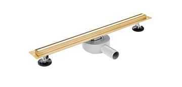 Odpływ liniowy brodzikowy SLIM 600 mm ZŁOTY