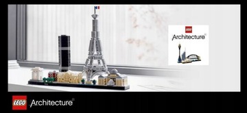 LEGO ARCHITECTURA 21044 ПАРИЖ, ЭЙФЕЛЕВАЯ БАШНЯ