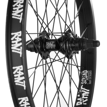 Koło tylne BMX Rant Party On v2 - czarny 9T RHD
