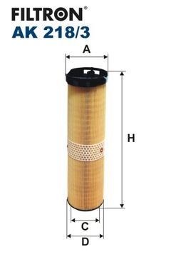 FILTRON AK 218/3 FILTR VZDUCHU
