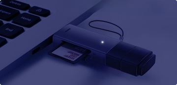 АДАПТЕР BASEUS СЧИТЫВАНИЕ КАРТ ПАМЯТИ microSD SD TF USB 3.0 USB-C TYPE-C OTG