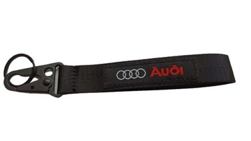 AUDI SMYCZ SMYCZKA DO KLUCZY BRELOK BRELOCZEK CZARNA