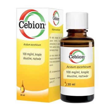 Cebion witamina C krople 100mg/1ml 30 ml