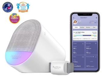 Inteligentny monitor oddechu dla niemowląt Hubble Connected Guardian+