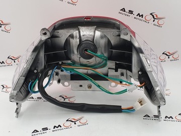 Фонарь задний малолитражный, белые направления, круг 10