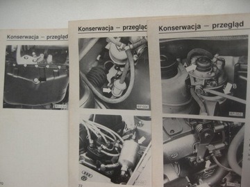 VW GOLF I Польское руководство по эксплуатации VW GOLF 1980 г.