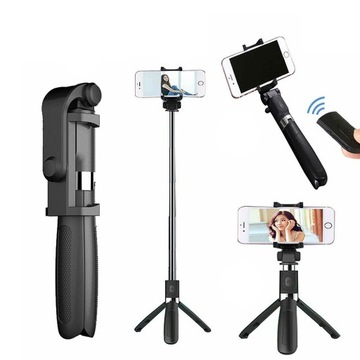 Selfie-stick TRIPOD STATYW czarny