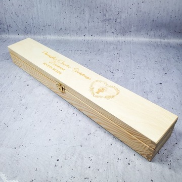 ŚWIECA NA CHRZEST SZATKA I ŚWIECA DO CHRZTU PUDEŁKO Pamiątka Chrztu Boho