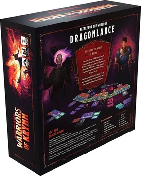 DND DRAGONLANCE: WARRIORS OF KRYNN НАСТОЛЬНАЯ ИГРА АНГЛ.