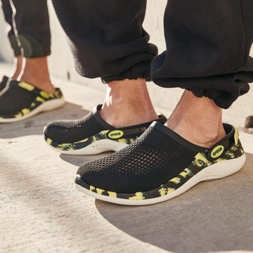 crocs klapki męskie sportowe chodaki lekkie buty literide 48-49 m13