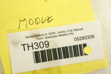 TH309 Skoda Octavia IV Moduł Sterownik AdBlue 3Q0941329 0444050203