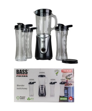 BLENDER MIKSER KIELICHOWY DO KOKTAJLI 3 BIDONY