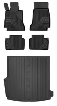 Set 77 Koberce a rohože Mercedes-Benz třídy E S213 Kombi 2016-2023