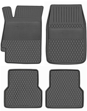 Grand Vitara 3D 2005-2014 Dywaniki gumowe korytka