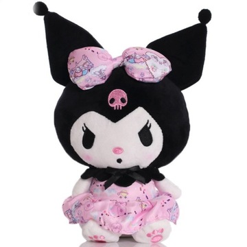 ПЛЮШЕВАЯ ИГРУШКА KUROMI-ОБЪЯСНИЦА-МАСКОТ 20 СМ