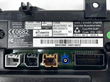DISPLEJ OBRAZOVKA RENAULT CAPTUR 280387575R