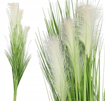 TRAWA SZTUCZNA DEKORACJA ROŚLINA OZDOBNA XXL 120cm