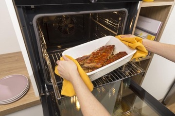 Gorenje BPS6737E02B встраиваемая электрическая духовка IconLed Pyroлиз 77л