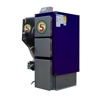 KOCIOŁ na Pellet PODAJNIKIEM 24 kW Piec Kotły Pellet PELET
