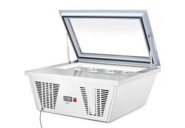 Witryna mroźnicza do lodów, Arktic, 220-240V/210W, 867x735x(H)373mm