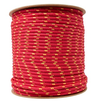 LINKA POLIPROPYLENOWA SZNUR LINA PLECIONA MOCNA 10mm 30M