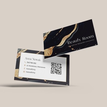 Wizytówki dla salonu kosmetycznego 500 szt
