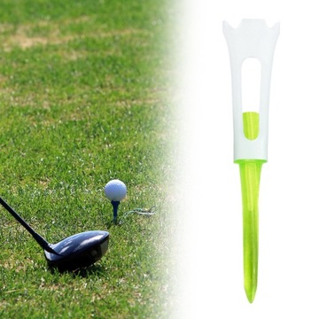 Подставка для мяча для гольфа, тренировочная, прочная, зеленая.